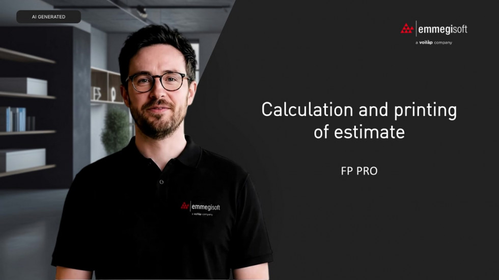 FP PRO - Calcolo e stampa di un preventivo Emmegisoft